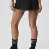 Mid-Rise Go Time Short - Black