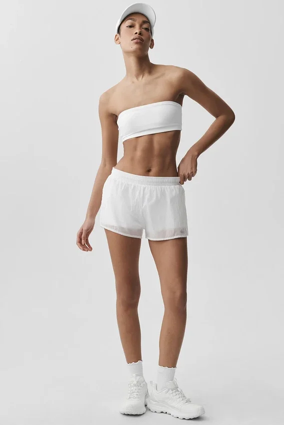 Mid-Rise Go Time Short - White