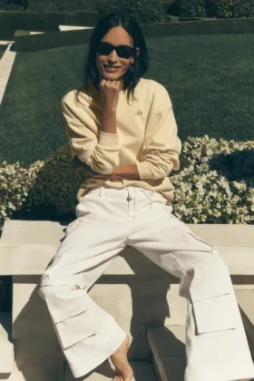 Mid-Rise Scout Cargo Pant - Ivory