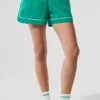Motivate Track Short - Spruce Green/White