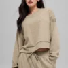 Muse Crew Neck Pullover - Gravel Heather