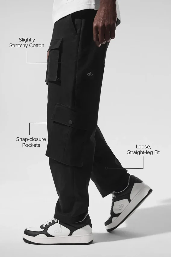 Northstar Cargo Pant - Black