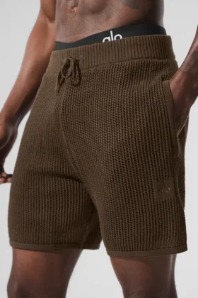 Open-Knit Short – Espresso
