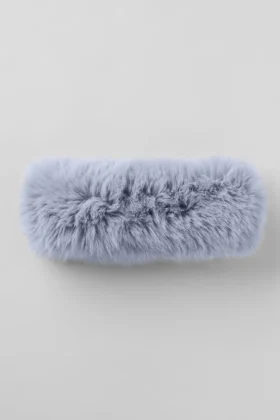 Opulent Faux Fur Wintersun Headband - Winter Frost