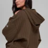 Pinstripe Hoodie - Espresso Pinstripe