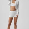 Pointelle Sweater Be Mine Cardigan - Semi Sheer White