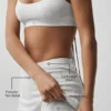 Pointelle Sweater Be Mine Hot Short - Semi Sheer White