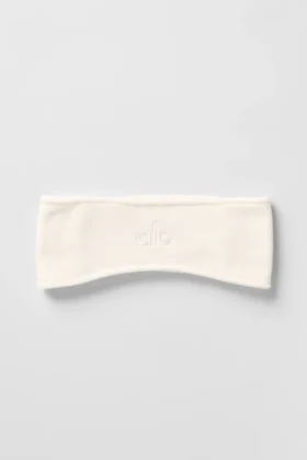 Polar Fleece Ear Warmer – Ivory