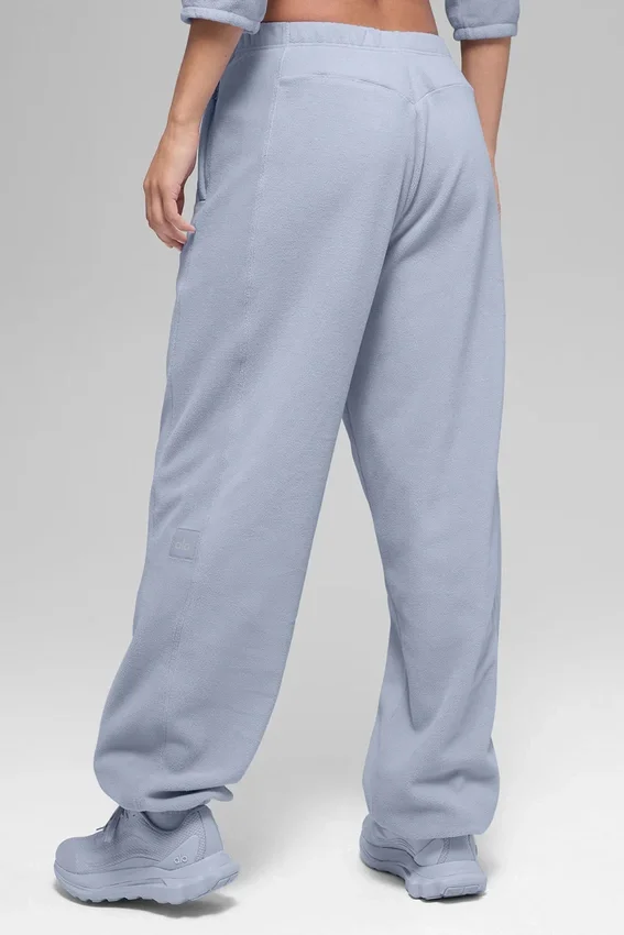 Polar Fleece High-Waist Retreat Jogger - Winter Frost