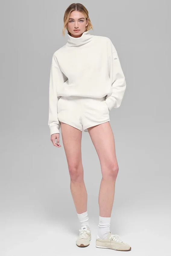 Polar Fleece Retreat Short - Ivory