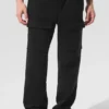 Polar Fleece Ridge Cargo Pants - Black
