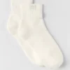 Quarter Crew Street Sock - Ivory