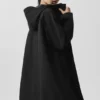 Rain or Shine Long Coat - Black