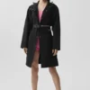 Rain or Shine Long Coat - Black