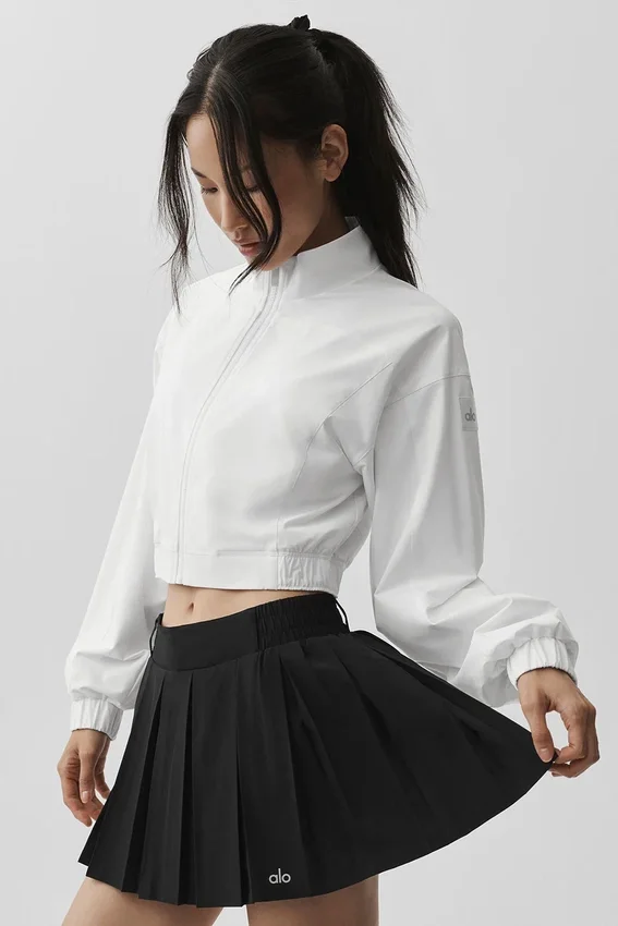 Rally Tennis Skirt - Black