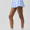 Rally Tennis Skirt - Light Provence Blue
