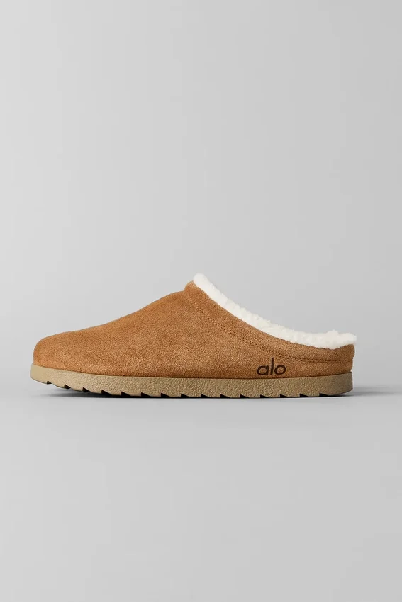 Recovery Slipper - Saddle/Ivory