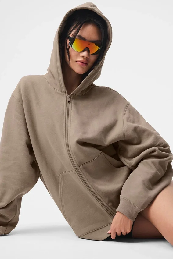 Renown Full Zip Hoodie - Gravel