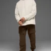 Renown Heavy Weight 1/4 Zip - Bone