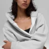 Renown Heavy Weight Full Zip Hoodie - Athletic Heather Grey