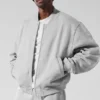 Renown Varsity Jacket - Athletic Heather Grey