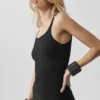 Ribbed Adore Tank - Black