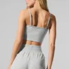 Ribbed Delicate Lounge Tank - Athletic Heather Grey