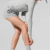 Ribbed Modal Long Sleeve - Athletic Heather Grey