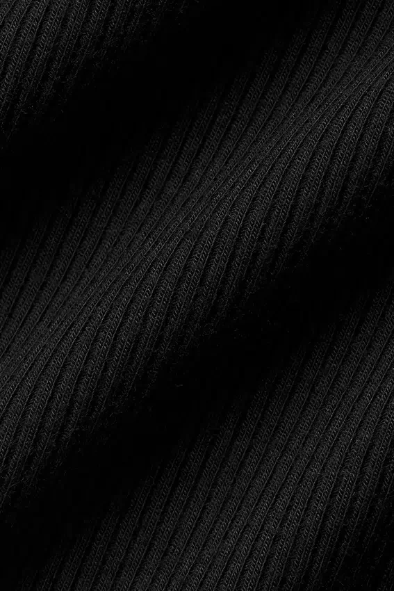 Ribbed Prosper Tank - Black