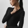 Ribbed Sea Coast Long Sleeve - Black
