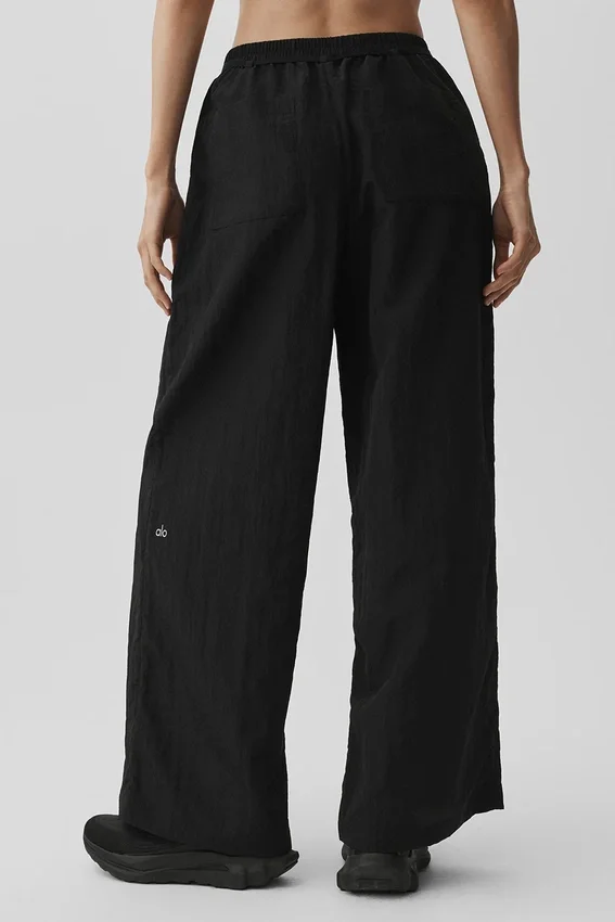 Ripstop Electric Straight Leg Pant - Black