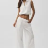Ripstop Electric Straight Leg Pant - White