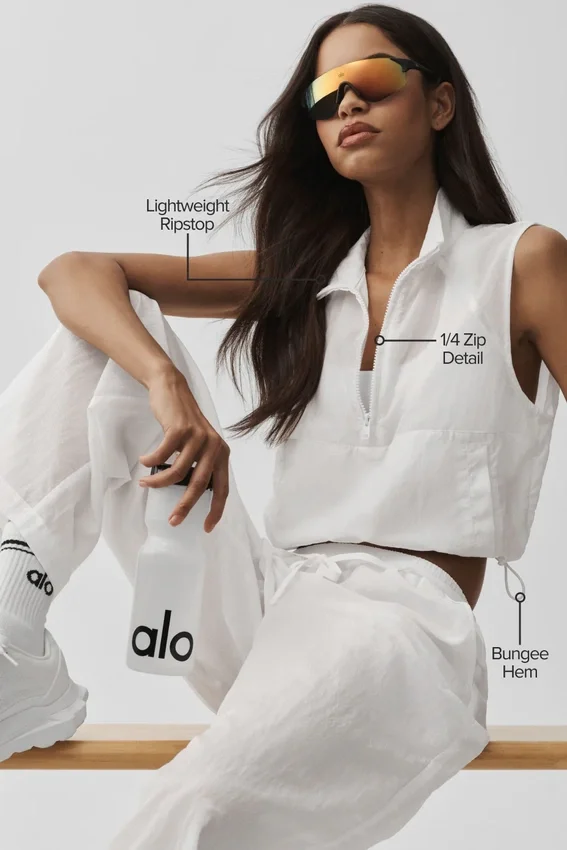 Ripstop Electric Vest - White