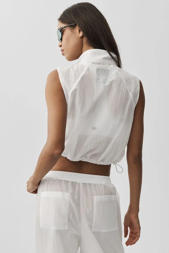 Ripstop Electric Vest - White