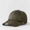 Satin Off-Duty Cap - Olive Tree
