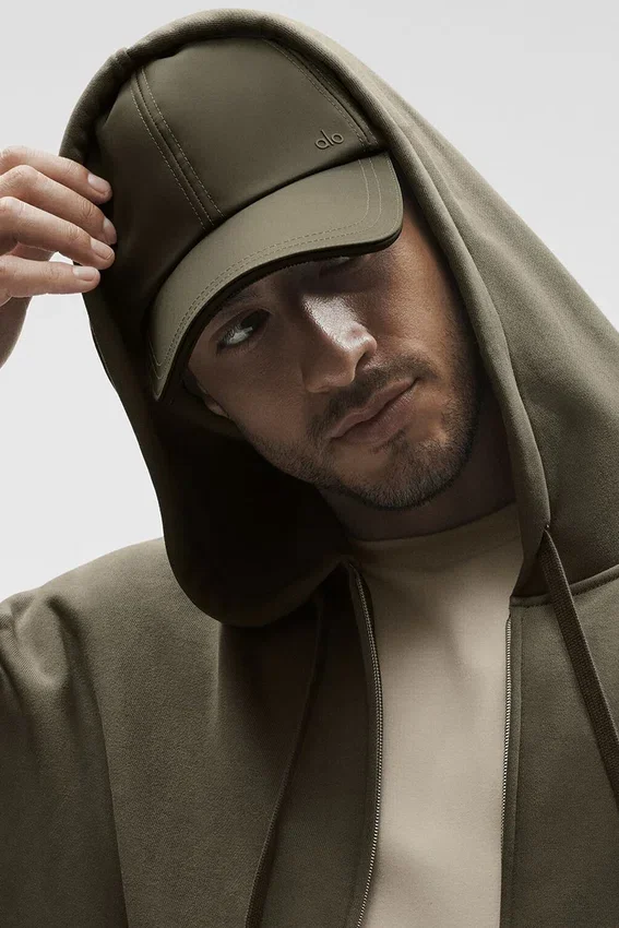 Satin Off-Duty Cap - Olive Tree