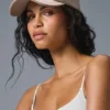 Satin Off-Duty Cap - Taupe Satin