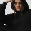 Scholar Hooded Sweater - Black