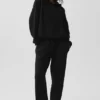 Scholar Hooded Sweater - Black