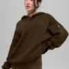 Scholar Hooded Sweater - Espresso
