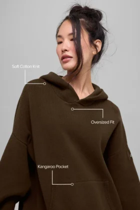 Scholar Hooded Sweater – Espresso