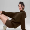 Scholar Hooded Sweater - Espresso