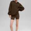 Scholar Hooded Sweater - Espresso