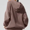 Scholar Hooded Sweater - Mushroom Heather