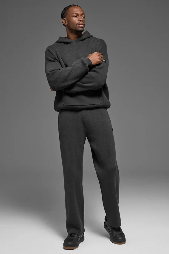 Scholar Straight Leg Sweatpant - Anthracite