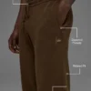 Scholar Straight Leg Sweatpant - Espresso