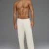 Scholar Straight Leg Sweatpant - Ivory