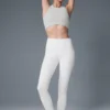 Seamless Delight High Neck Bra - Athletic Heather Grey