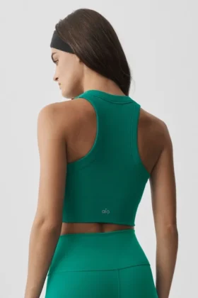 Seamless Modal Ribbed High Neck Delight Bra – Emerald Isle