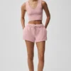Seamless Pointelle Tank - Vintage Pink